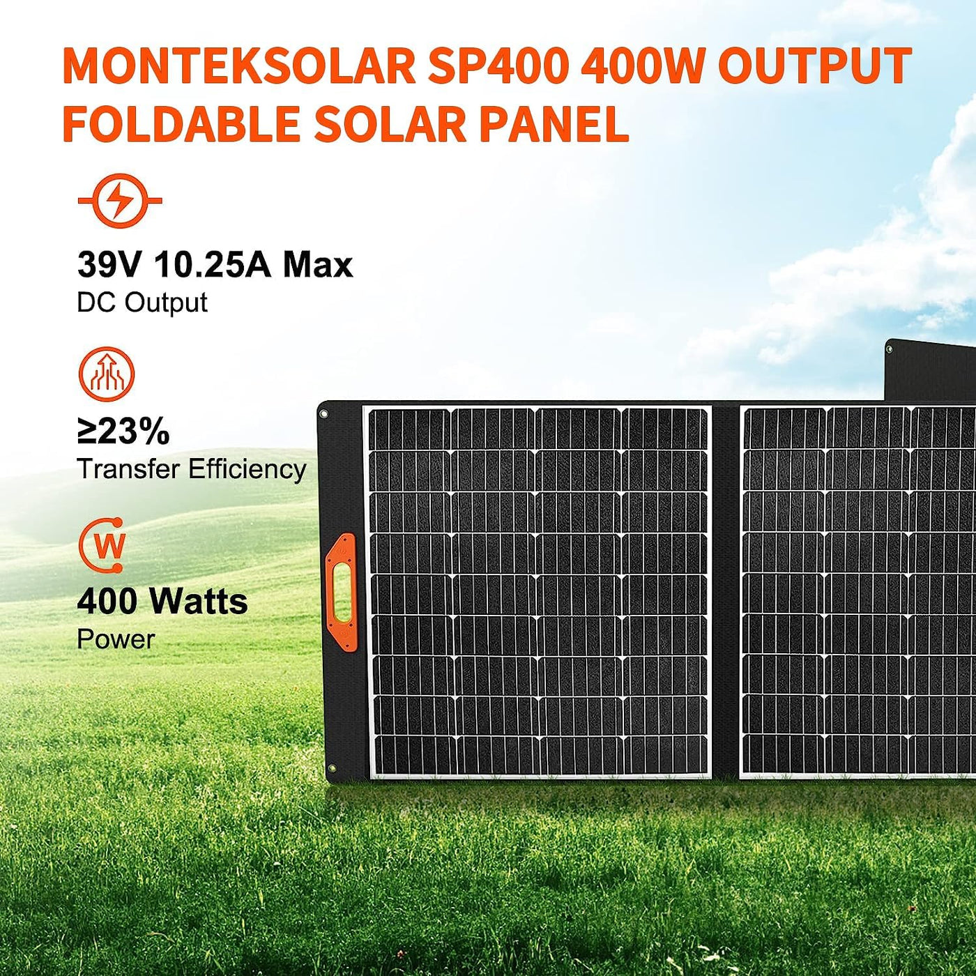 MONTEK X1000 Solar Generator 1000W with 400W Solar Panels(Desert Tan)